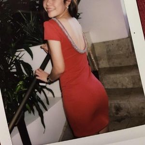 Mini Red Dress